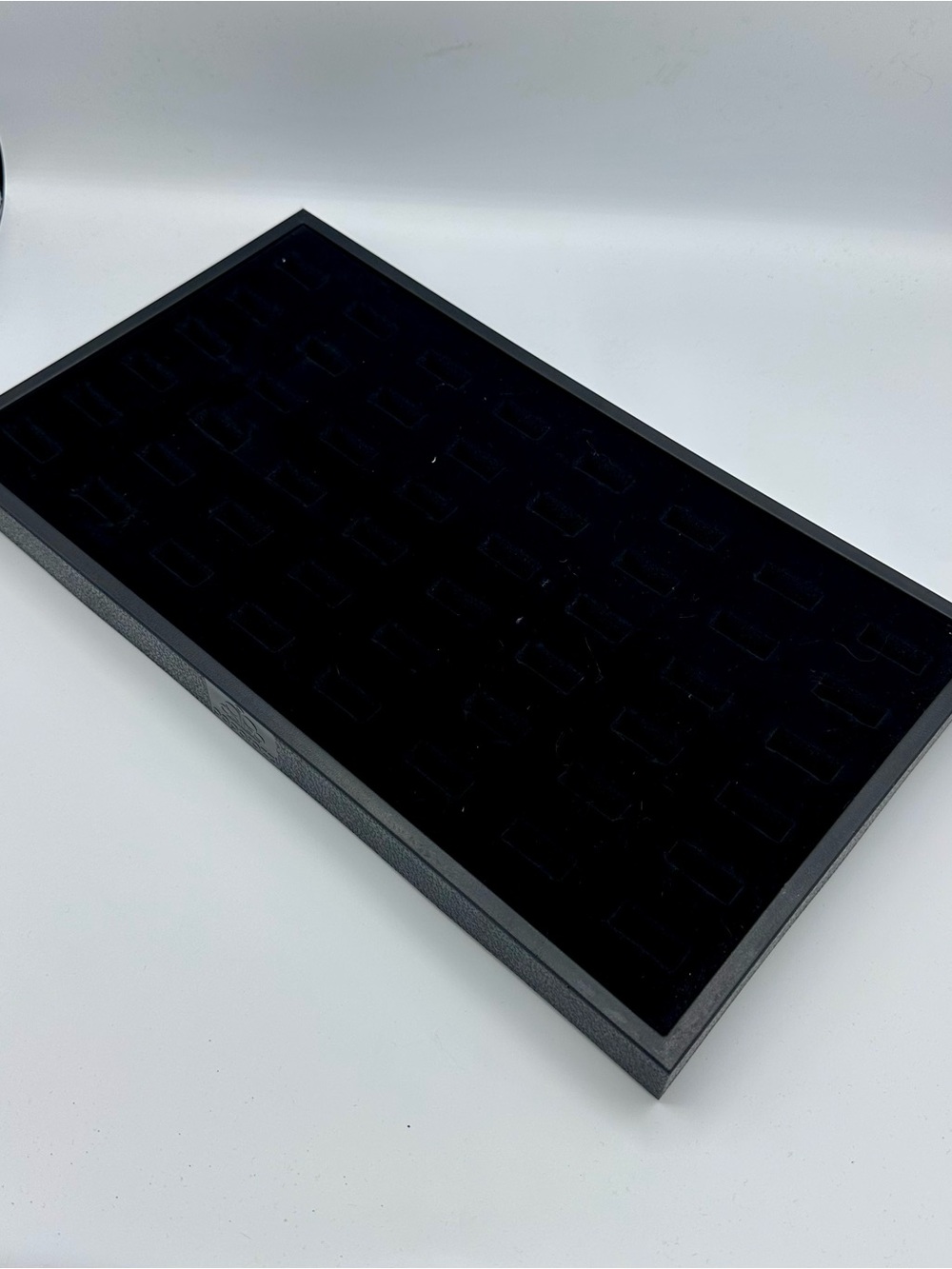 paparazzi Black Velvet Ring Display Tray